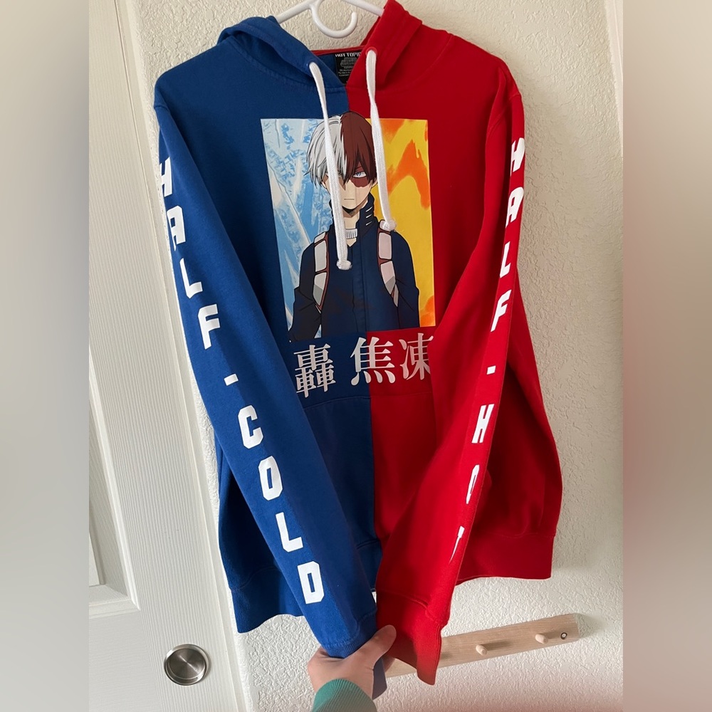 Todoroki Hot Topic hoodie